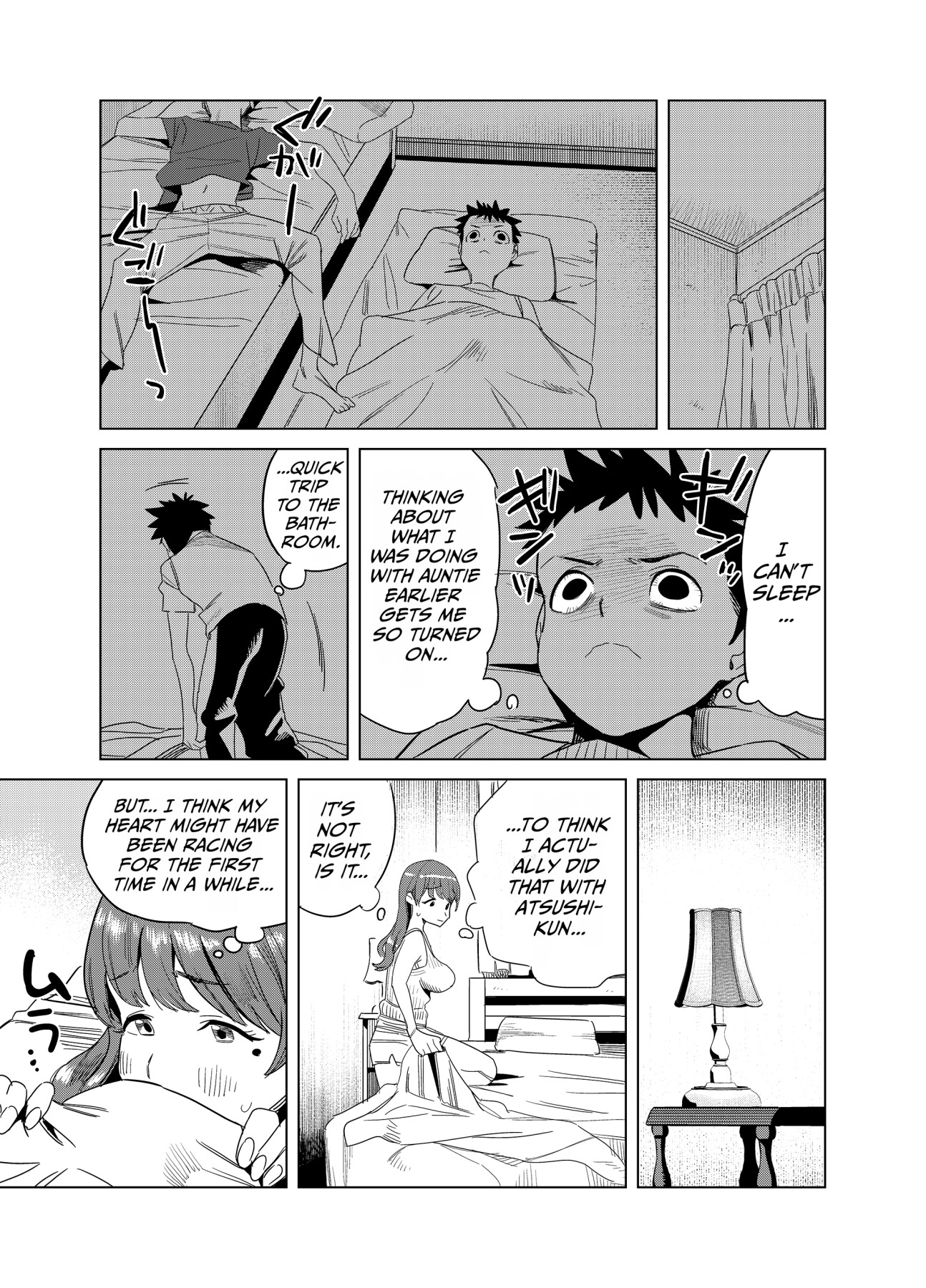 Hentai Manga Comic-It's Wrong for my Friend's Curvy, Big-Breasted Mom to be This Sexy...No, Wait, I'm Into It!!-Read-16